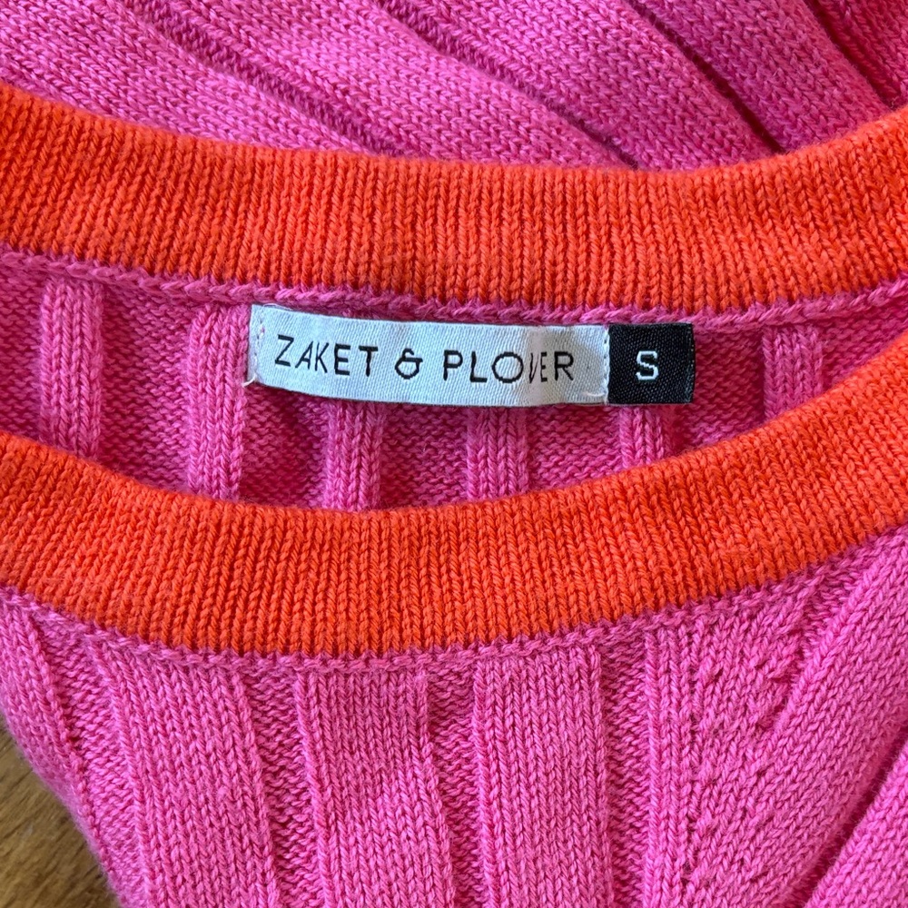 Colorful Striped Crew Neck Sweater - Picture 3 of 6